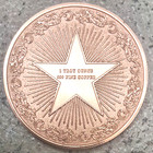 20 Wolf Profile Coins -1 Oz  Bu Copper Round  999 Fine Bullion 3d Hi-relief Rfcb