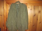 Mens Military Field Jacket Cold Weather Medium Long