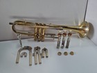 Vtg  Getzen Super Deluxe Tone Balanced Trumpet With Case Circa 1964 