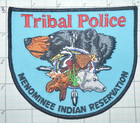 Wisconsin  Menominee Indian Reservation Tribal Police Dept Patch