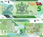 Trinidad And Tobago 5 Dollars  2020  P-61  Uncirculated  Polymer  Lot 25 Pcs