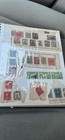 Worldwide Used Stamps In Album Pages Lot