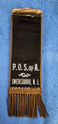 Antique P o s  Of A   Washington Camp 90  Swedesboro  N j  Badge