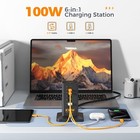 Desk Charging Station 100w Fast Charger Tower Usb C Charging Hub Multiple Device