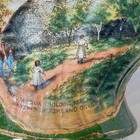 Ashland Oregon Ore Antique Chautauqua Green Souvenir Painted Trinket