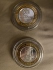 Lot Of 4  10 Gaming Tokens Planet Hollywood   The Mirage Las Vegas