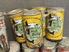Vintage 1970s Lot Soda Pop Cans Cotton Club  Cherikee Red  I Like Worms Etc
