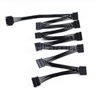 15pin Sata 1 Male To 10 Female Splitter Hard Drive Hdd Ssd Power Adapter Cable