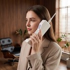Retro Cordless Telephone Handset  Old Vintage Retro Mobile Phone Mockup 8258