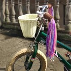 Woven Bicycle Basket Childrens Bike Front Handlebar Baskets Scooter Front Storag