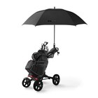62 Inch Extra Large Golf Umbrella  Double Canopy Automatic Open Sun Rain Stick