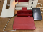 Bernina 830 Record Sewing Machine W  Case  Knee Bar  Pedal  Feet Accessory Case