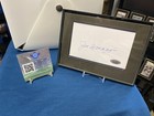 Joe Dimaggio Framed Signed Autographed Index Card With Coa online Registry