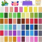  60 Colors Polymer Clay  Diy Modeling Clay Starter Kit For Kids oven Baked Model