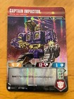 Transformers Tcg 3 Cards Siege Ii   Titan Masters Impactor  Crankcase  Outback