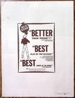 1950s Bus Stop Souvenir Playbill Program William Inge Garner salmi anders B619