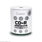 100 Smartbuy Cd-r 52x 700mb 80min Silver Inkjet Printable Blank Recording Disc