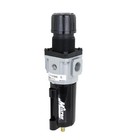 Milton Industries 1 2  Npt Metal Piggyback Filter Regulator  2-125 Psi  6 Oz