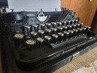 Antique 1912-1920 s Underwood Standard Portable Manual Typewriter W  Case 