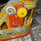 Vintage J  Chein  275 Tin Litho Wind Up Roller Coaster No Cars Works