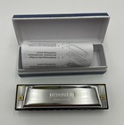 Hohner Bluesband Harmonica Key Of C Blues Band Stainless Steel  1501c New In Box