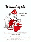 Vintage Reprint - The Wizard Of Oz Coloring Book Sampler - Reproduction