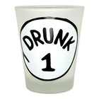 Drunk 1  2  3 - Funny Shot Glasses  set Of 3 