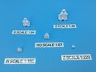 Ghost Figure - N Scale 1 160  the Ghost Of Boxcar Willie  - Halloween New Design