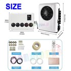 12000 Btu 12v Truck Cab Air Conditioner Split Ac Fits Semi Trucks Bus Rv Caravan