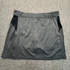 Columbia Skort Gray Womens Xl Activewear Hiking Tennis Golf Skirt Zipper Pocket