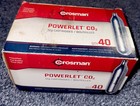 Crosman Co2 Cartridges 40 Cartridge Tank Bb Pellet Airsoft Gun Gas12 Gram Bullet