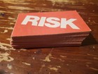 Vintage Risk Board Game 1980 Risk Cards 44 Complete Replacement Parts