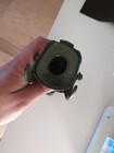Black Metal Jerry Can Gas Canister Rubber Nozzle Spout Military Style Clamp 20l