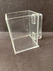 New Vintage Lucite Clear Acrylic Half Gallon Milk Holder Mid Century Modern Mcm