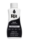 Rit All-purpose Liquid Dye  Black  8 Fl Oz Each  2-pack 