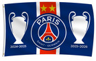 Paris Saint-germain Flag Banners 3x5ft Psg Flag Ligue1 Champions League Winners