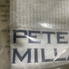 Peter Millar Golf Tour Caddy Towel 22 X 44 Inch White W blue Stripes New In Bag