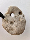 Natural Holey Beach Rock Hag Fairy Stone Adder Mystic Magic Surf-tumbled   h Usa