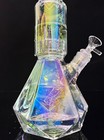 15 Inch Heavy Glass Bong Beaker Smoking Water Pipe Thick Hookah W 14mm Bowl