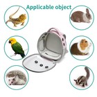 Portable Travel Pet Backpack Carrier Hamster Bag Guinea Pig Bird Small Dog Ca   