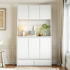 Hoobro Pantry Cabinet Kitchen Pantry Cabinet 39 4 l X 15 6 w X 70 1 h