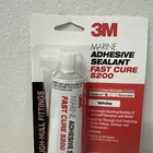 3m 05200 Marine Adhesive Sealant White 3 Oz Tube 5200-white-3oz D1