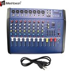 Professional Powered Mixer Power Mixing Amplifier 8 Channel Amp 16dsp Usb 1500w
