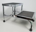 Pedigo P-18 Double Step Stool Without Handle Excellent Condition