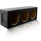 2 70 Ft   Sealed Mdf Subwoofer Enclosure Box For  3  12  Car Audio Sub Subwoofers
