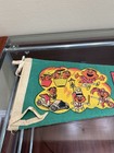 Vintage 1960s Freedomland Usa Felt Pennant Bronx Nyc Theme Park Souvenir Flag