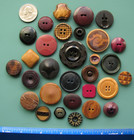 Antique Vintage Vegetable Ivory Buttons Vi 30 Pcs Different Pattern Color Lot 4