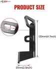 Front Trailer Brackets Tie Down Mount For Gold Wing Gl1800  Black