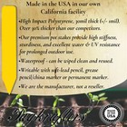 Plastic Plant Labels Plant Stakes Markers Nursery Tags White 5  X 5 8  Usa Made