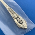 Wallace Sterling Silver 925 Rose Point Pattern 5-7 8   Cream Soup Spoon Sealed